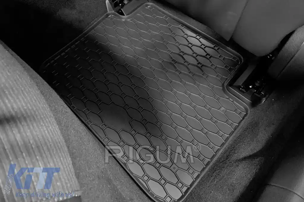 Mochete din cauciuc specifice, potrivite pentru Mercedes C class W206, W206-is după 2021, set de 4 piese, culoare neagră-image-6229338