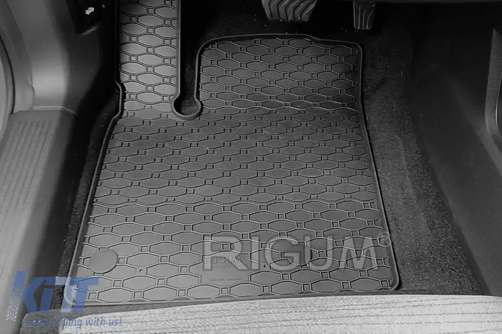 Mochete din cauciuc specifice, potrivite pentru Nissan X-Trail după 2023, set de 4 piese, culoare neagră-image-6229385