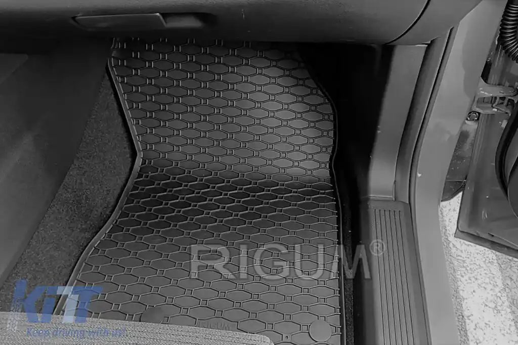 Mochete din cauciuc specifice, potrivite pentru Nissan X-Trail după 2023, set de 4 piese, culoare neagră-image-6229386