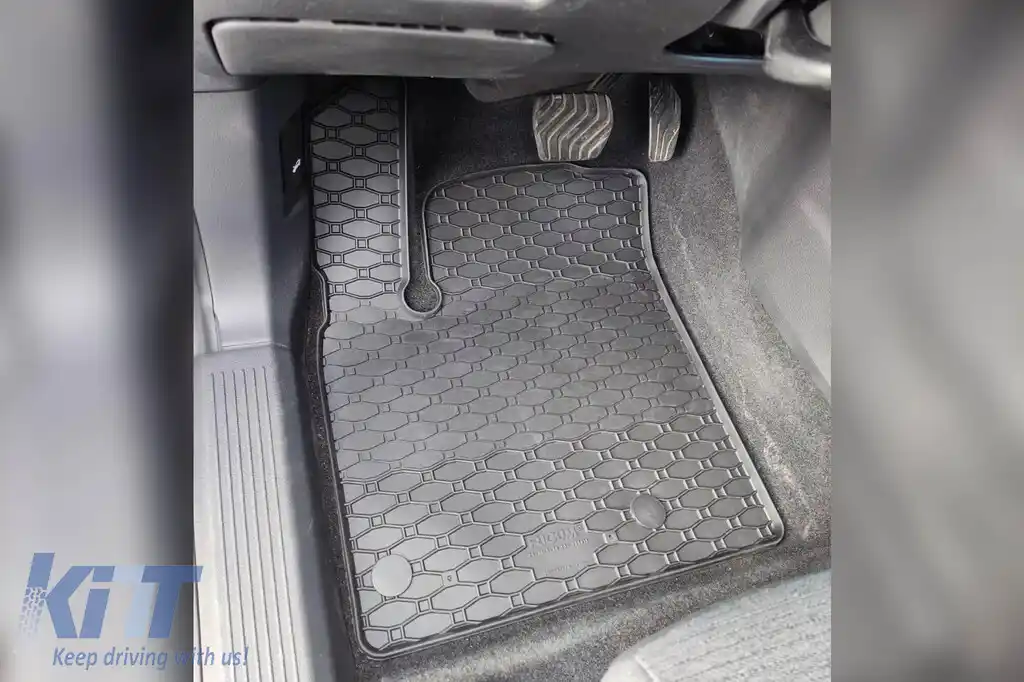 Mochete din cauciuc specifice, potrivite pentru Nissan X-Trail după 2023, set de 4 piese, culoare neagră-image-6229388