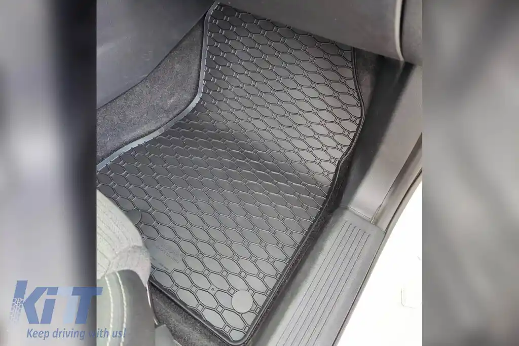 Mochete din cauciuc specifice, potrivite pentru Nissan X-Trail după 2023, set de 4 piese, culoare neagră-image-6229389