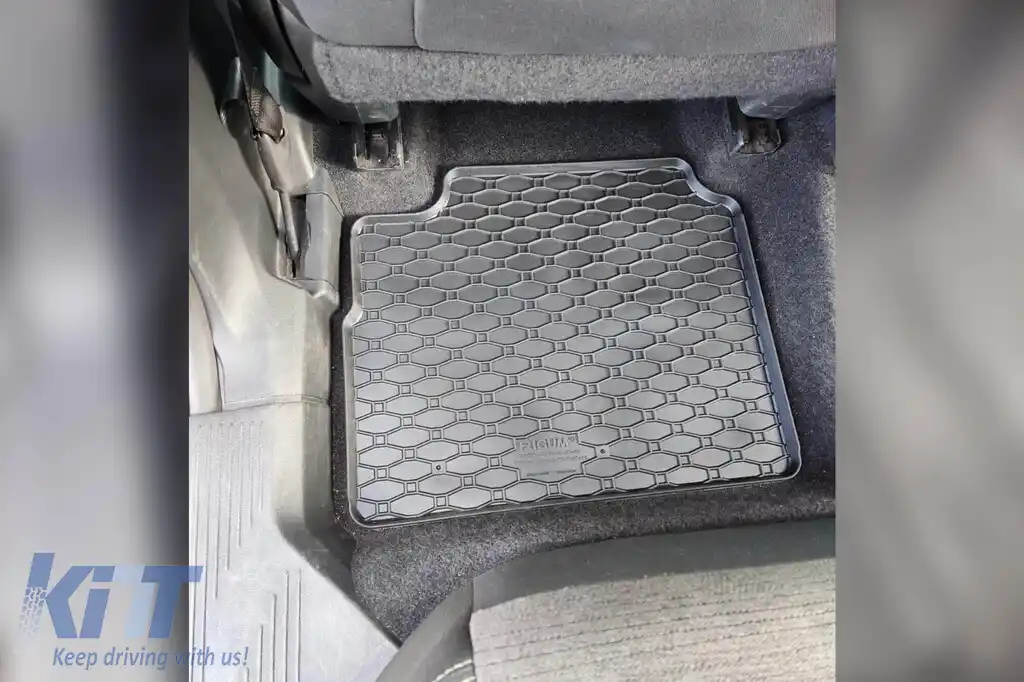 Mochete din cauciuc specifice, potrivite pentru Nissan X-Trail după 2023, set de 4 piese, culoare neagră-image-6229390