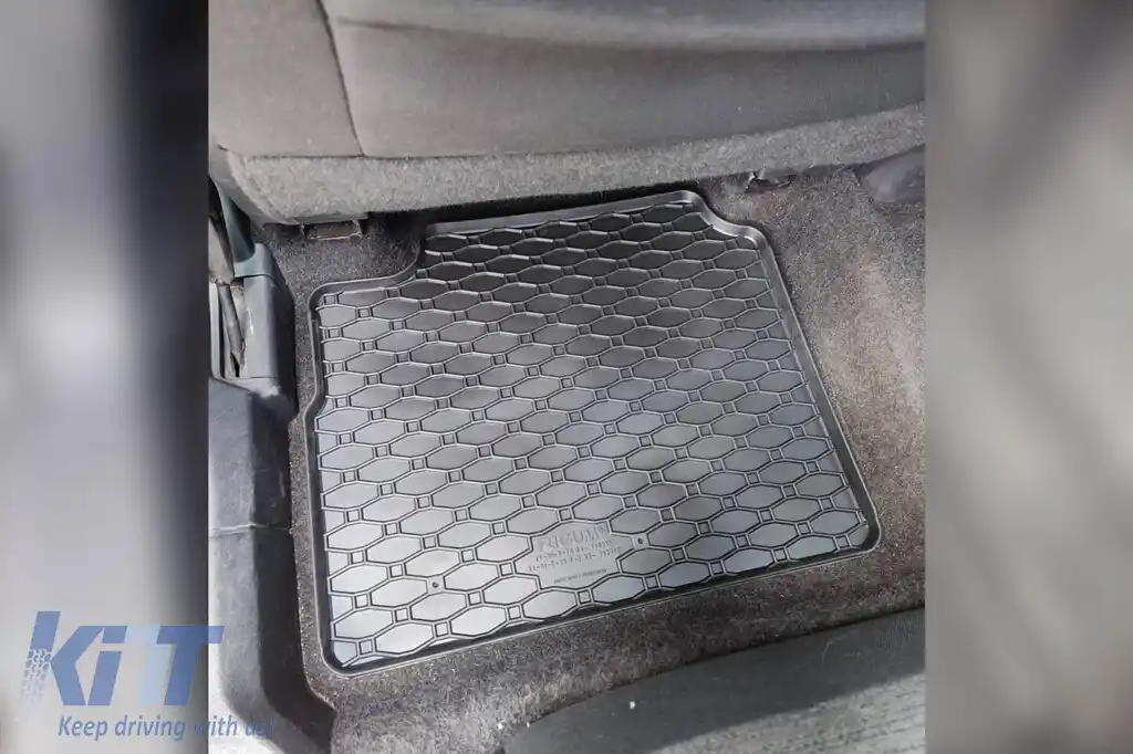 Mochete din cauciuc specifice, potrivite pentru Nissan X-Trail după 2023, set de 4 piese, culoare neagră-image-6229391