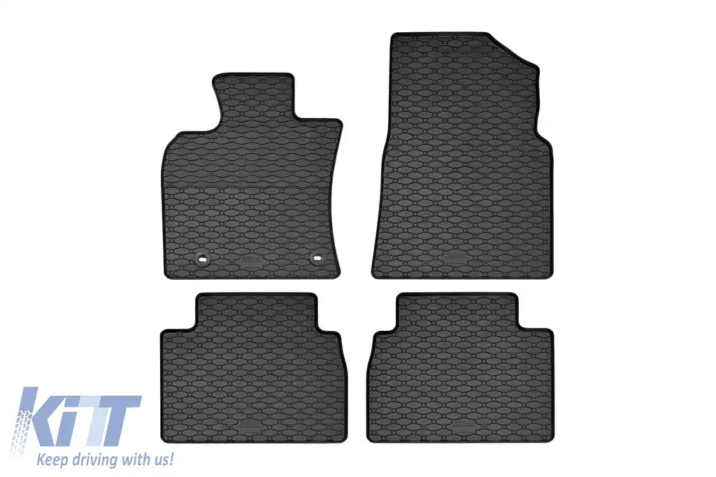 Mochete din cauciuc specifice, potrivite pentru Toyota Camry după 2018, set de 4 piese, culoare neagră-image-6229405