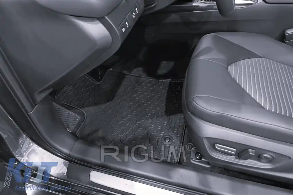 Mochete din cauciuc specifice, potrivite pentru Toyota Camry după 2018, set de 4 piese, culoare neagră-image-6229409