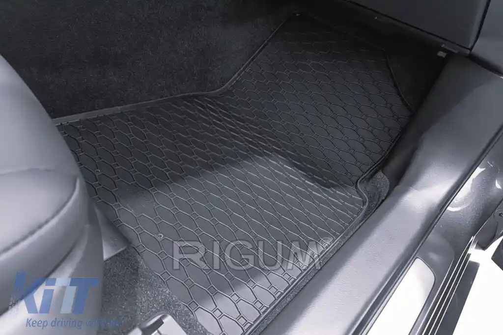 Mochete din cauciuc specifice, potrivite pentru Toyota Camry după 2018, set de 4 piese, culoare neagră-image-6229410