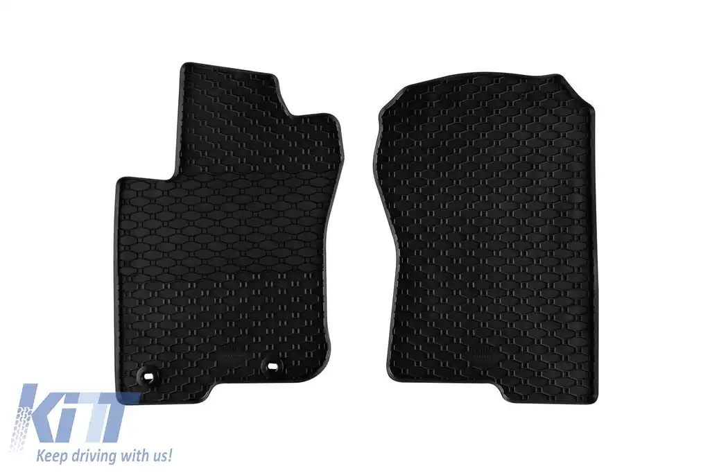 Mochete din cauciuc specifice, potrivite pentru Toyota Land Cruiser 150 5 locuri, 7 locuri după 2009, set de 4 piese, culoare neagră-image-6229424