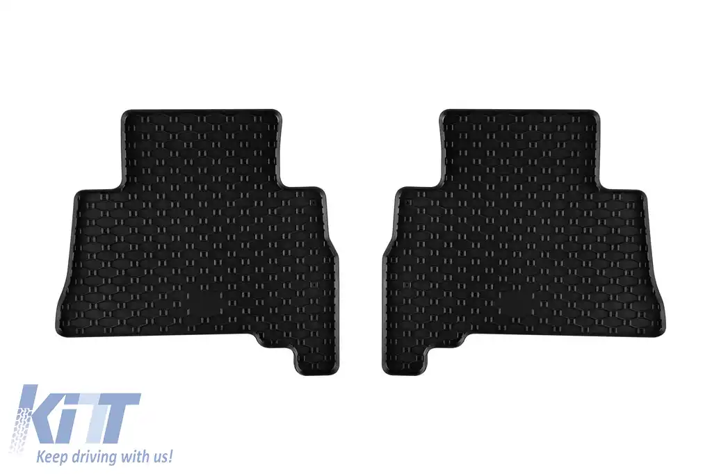 Mochete din cauciuc specifice, potrivite pentru Toyota Land Cruiser 150 5 locuri, 7 locuri după 2009, set de 4 piese, culoare neagră-image-6229425