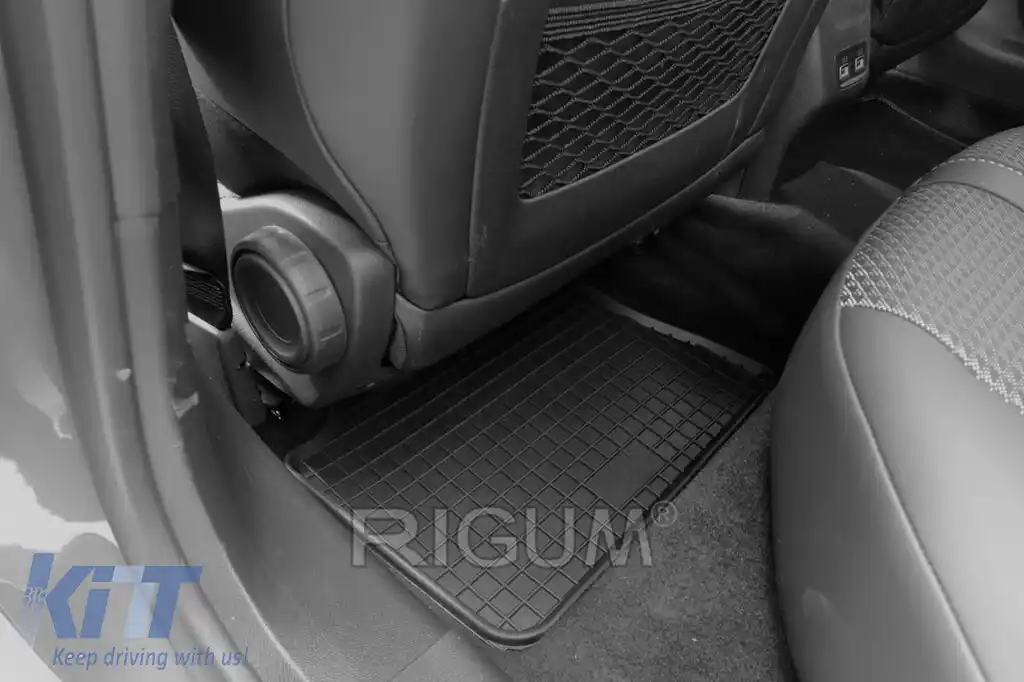 Mochete din cauciuc specifice, potrivite pentru Alfa Romeo Junior Elettrica după 2025, Fiat 600e, JEEP Avenger EV după 2024, set de 4 piese, culoare neagră-image-6229529