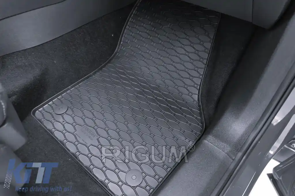 Mochete din cauciuc specifice, potrivite pentru Skoda Kodiaq după 2024, set de 4 piese, culoare neagră-image-6229535