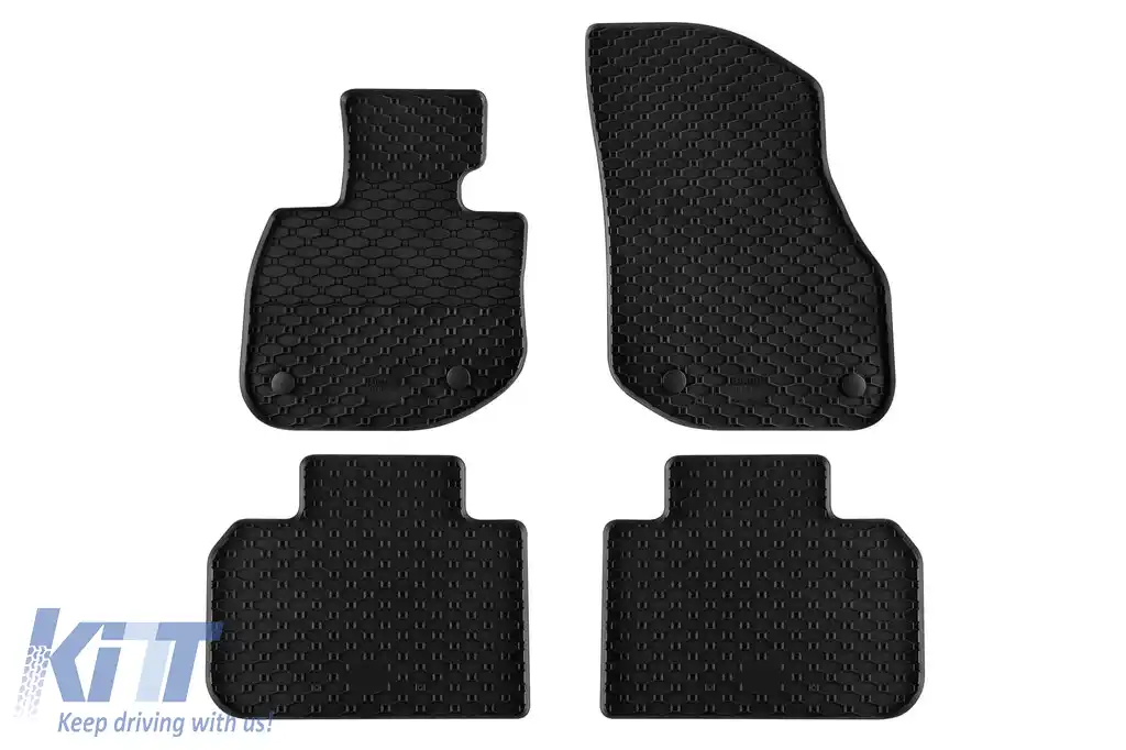 Mochete din cauciuc specifice, potrivite pentru BMW X1e, iX1 U11 după 2022, iX2 U10 după 2024, set de 4 piese, culoare neagră