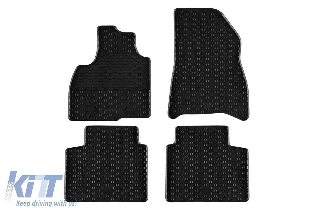 Mochete din cauciuc specifice, potrivite pentru Dacia Bigster MHEV, LPG după 2025, set de 4 piese, culoare neagră-image-6229616