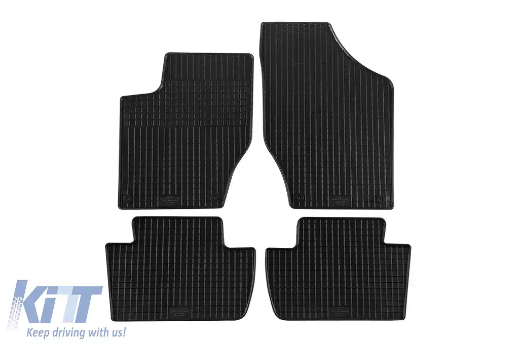 Mochete din cauciuc specifice, potrivite pentru Citroen C4, DS4 2011-2018, set de 4 piese, culoare neagră