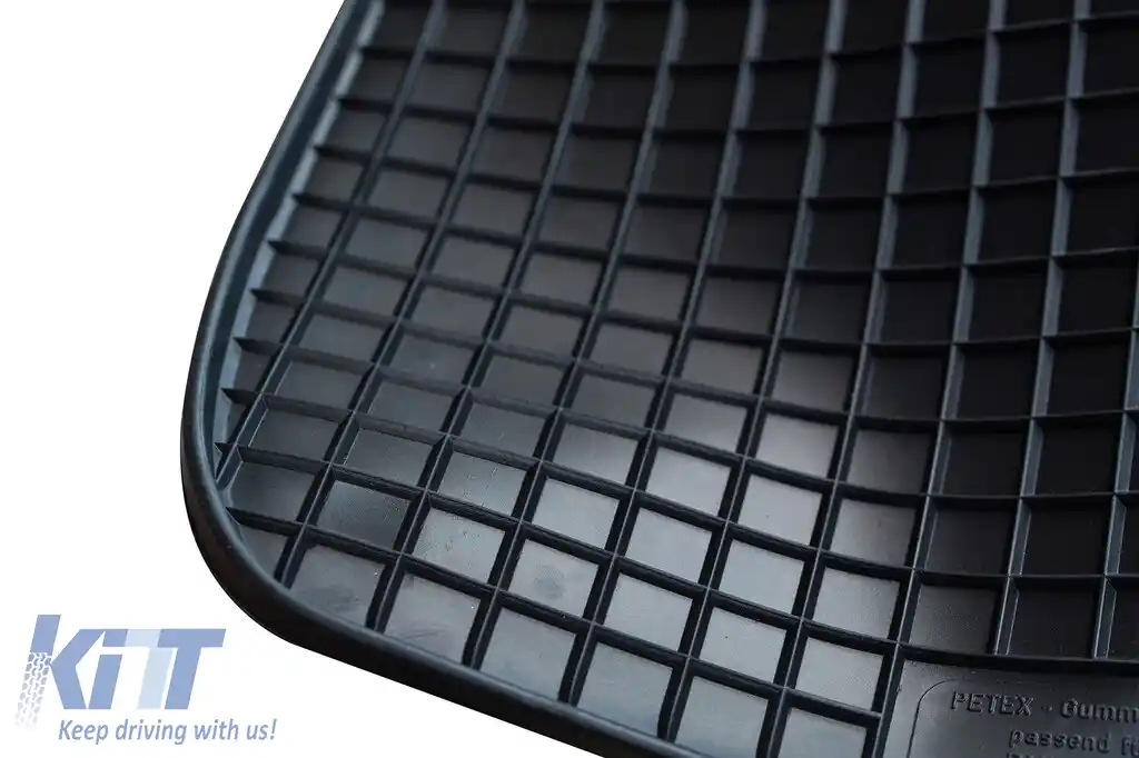 Mochete din cauciuc specifice, potrivite pentru Mazda 2, CX-3 după 2015, set de 4 piese, culoare neagră-image-6229748