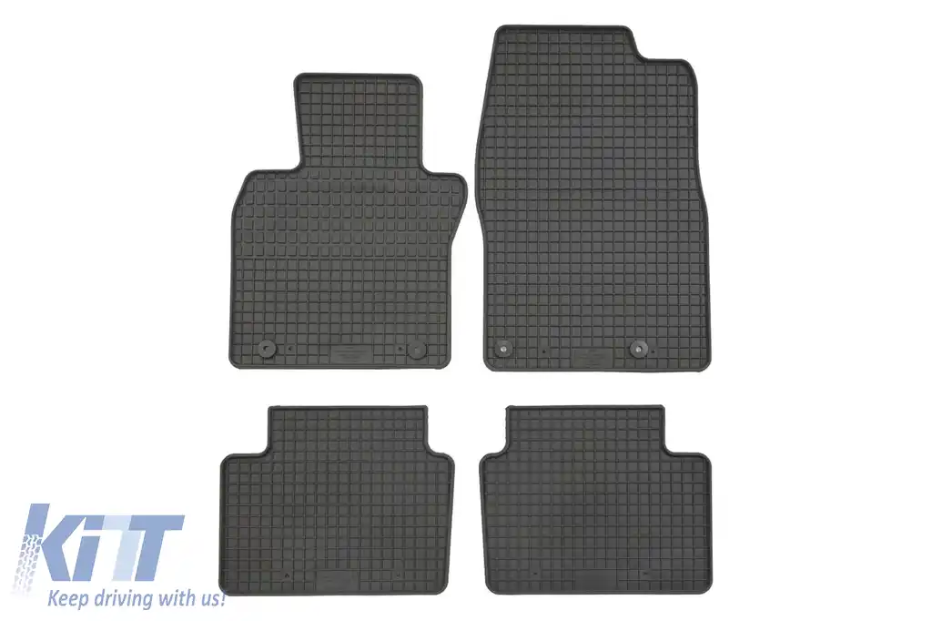Mochete din cauciuc specifice, potrivite pentru Mazda 3, CX-30 după 2019, set de 4 piese, culoare neagră