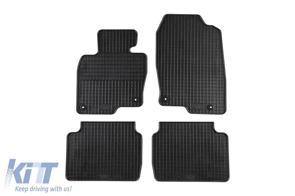 Mochete din cauciuc specifice, potrivite pentru Mazda CX-5 după 2017, set de 4 piese, culoare neagră