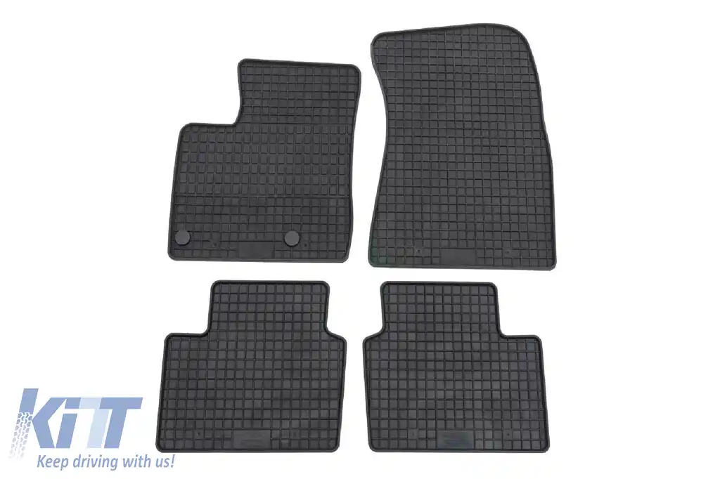 Mochete din cauciuc specifice, potrivite pentru Nissan Qashqai după 2021, set de 4 piese, culoare neagră