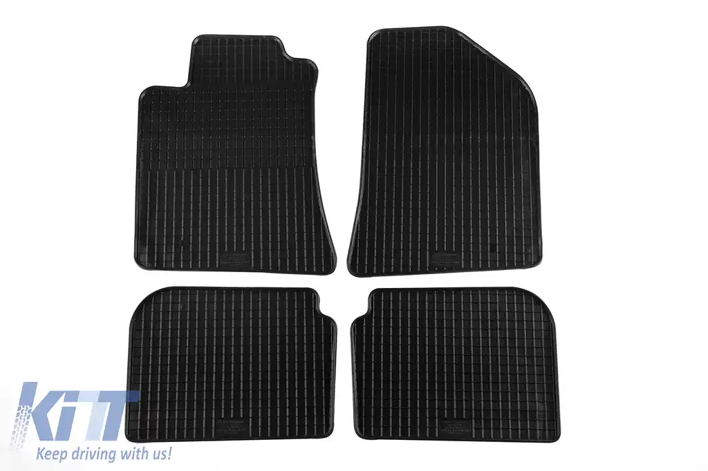 Mochete din cauciuc specifice, potrivite pentru Toyota Avensis 2003-2008, set de 4 piese, culoare neagră