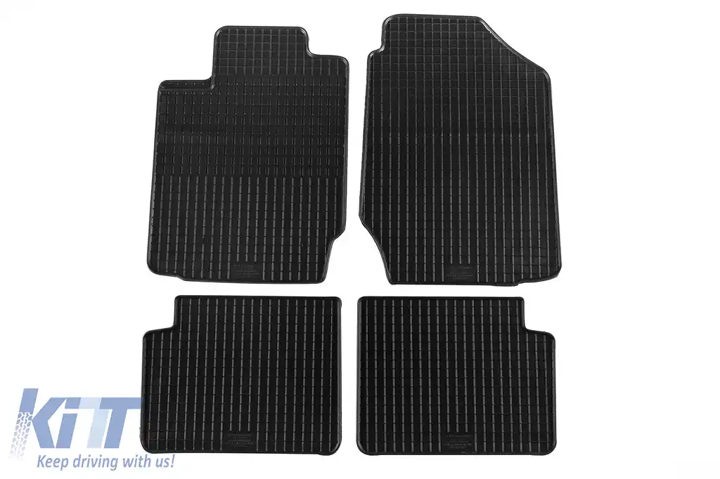 Mochete din cauciuc specifice, potrivite pentru Toyota Corolla 2002-2007, set de 4 piese, culoare neagră