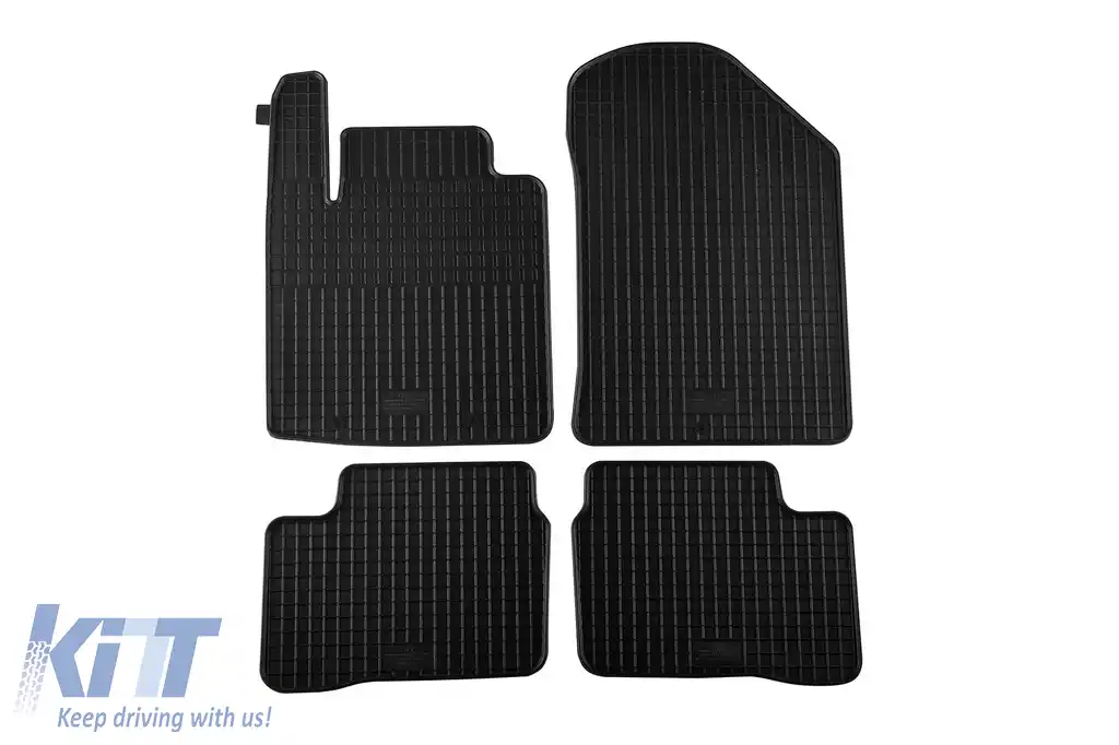Mochete din cauciuc specifice, potrivite pentru Hyundai i10 2013-2019, i10 după 2020, set de 4 piese, culoare neagră
