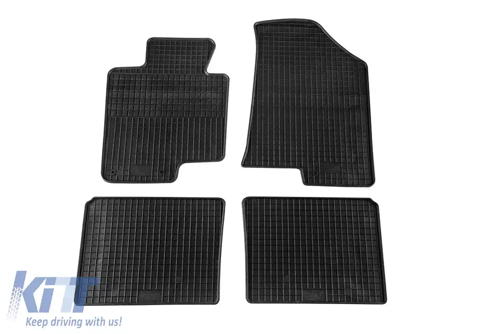 Mochete din cauciuc specifice, potrivite pentru Kia Optima 2012-2015, set de 4 piese, culoare neagră