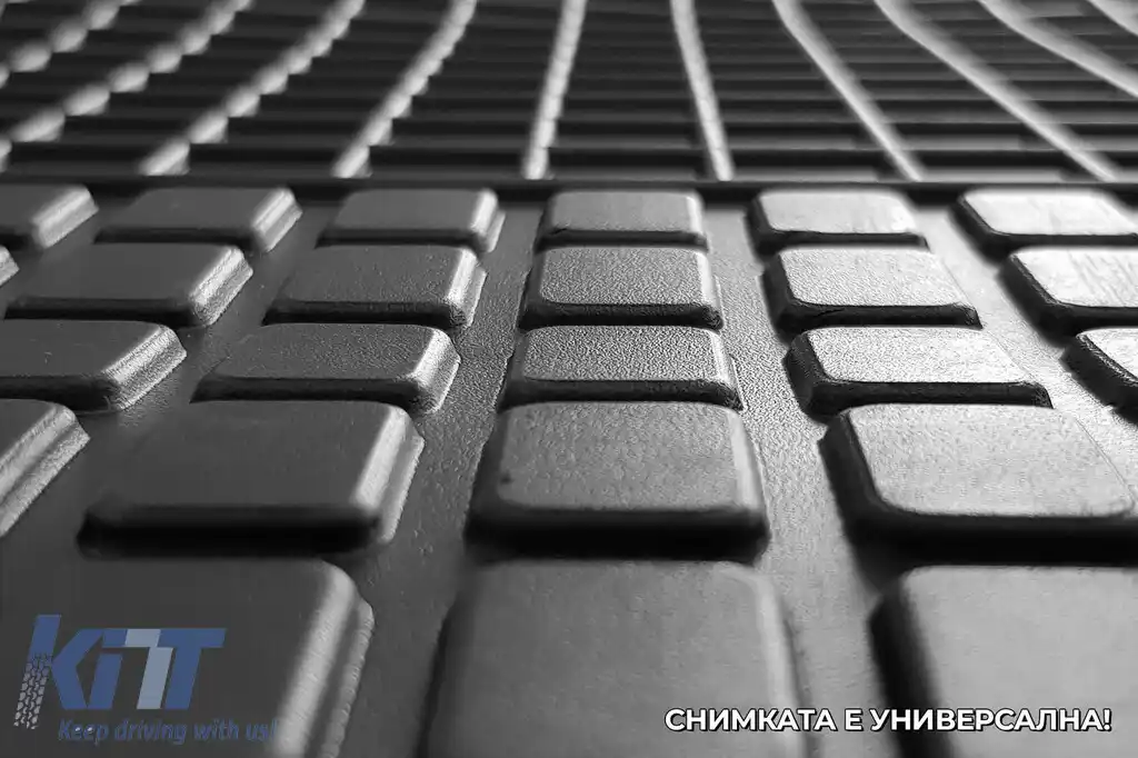 Mochete din cauciuc specifice, potrivite pentru Kia Ceed 2007-2012, Proceed 2008-2013, set de 4 piese, culoare neagră-image-6229960