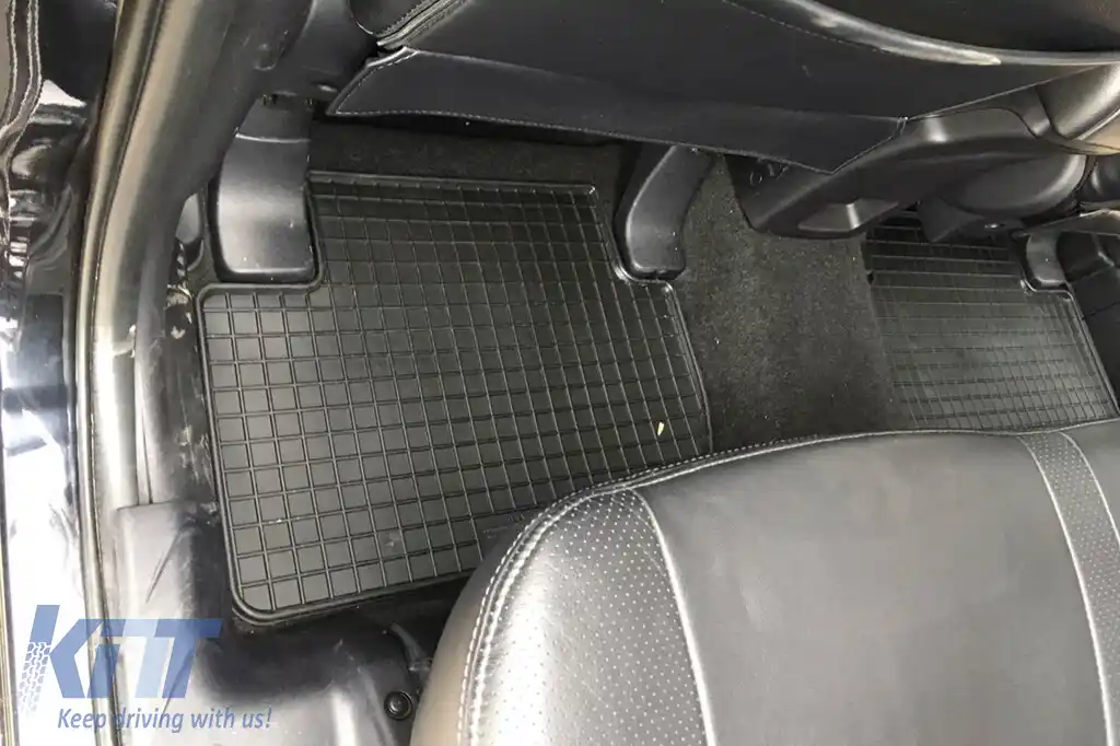 Mochete din cauciuc specifice, potrivite pentru Peugeot 4007, Citroen C-Crosser 2007-2012, Mitsubishi Outlander 2007-2018, set de 4 piese, culoare neagră-image-6229987