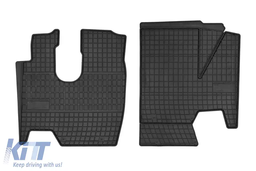 Mochete din cauciuc specifice, potrivite pentru Mercedes Atego 1995-2005, după 2005, set de 2 piese, culoare neagră