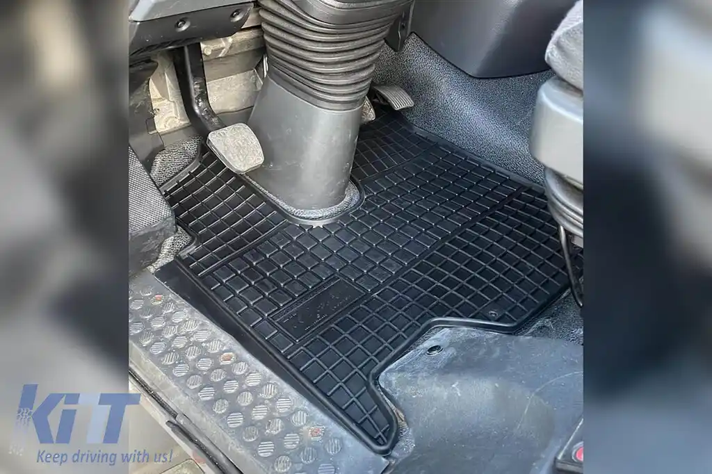 Mochete din cauciuc specifice, potrivite pentru Mercedes Atego 1995-2005, după 2005, set de 2 piese, culoare neagră din seria Frogum El Toro-image-6230195