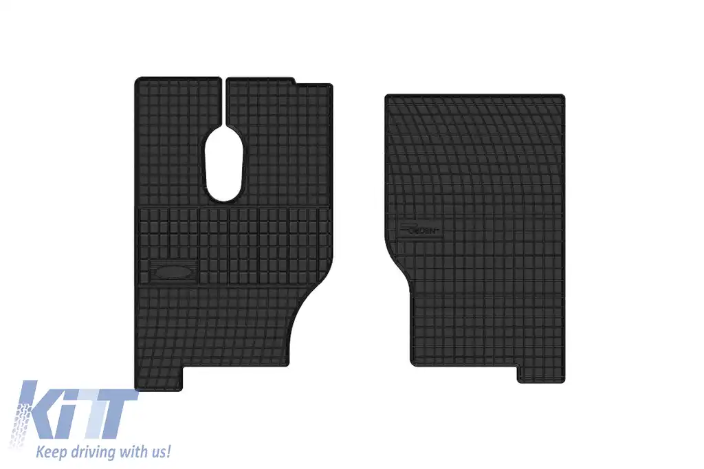 Mochete din cauciuc specifice, potrivite pentru seria Frogum El Toro pentru Mercedes Actros Mp1 1996-2003, set de 2 piese, culoare neagră