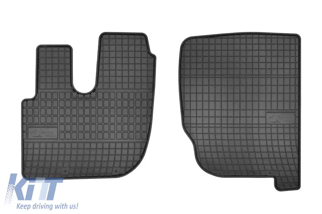 Mochete din cauciuc specifice, potrivite pentru seria Frogum El Toro pentru Renault Premium, Midlum 1997-2013, set de 2 piese, culoare neagră