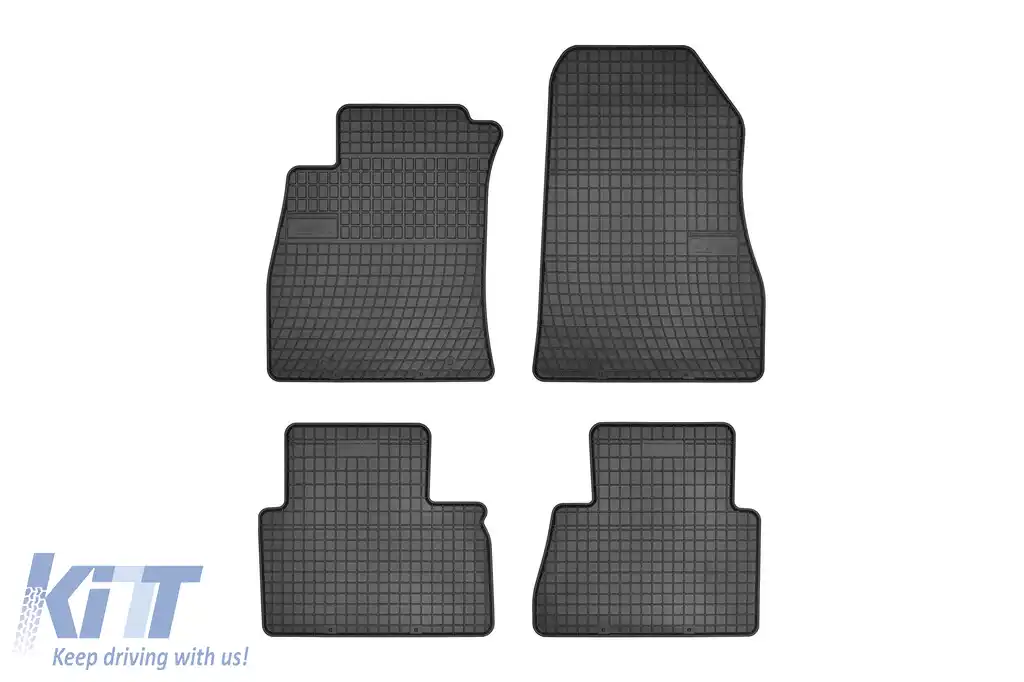 Mochete din cauciuc specifice, potrivite pentru Nissan Juke 2010-2019, set de 4 piese, culoare neagră din seria Frogum El Toro