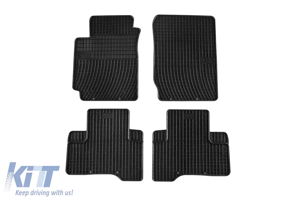 Mochete din cauciuc specifice, potrivite pentru Suzuki Grand Vitara 2005-2017, 3-5 uși, set de 4 piese, culoare neagră din seria Frogum El Toro