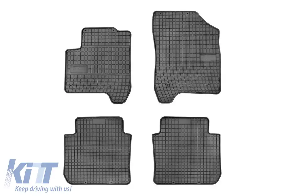 Mochete din cauciuc specifice, potrivite pentru Citroen C3 Picasso 2009-2017, set de 4 piese, culoare neagră
