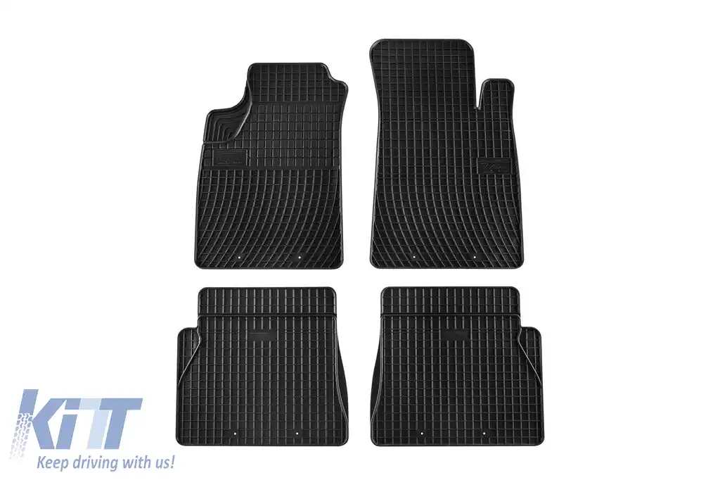 Mochete din cauciuc specifice, potrivite pentru Renault Kangoo 1998-2008, set de 4 piese, culoare neagră din seria Frogum El Toro