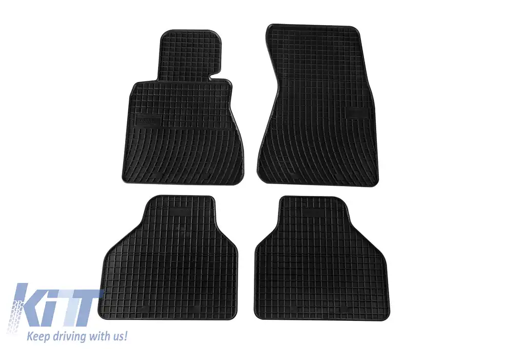 Mochete din cauciuc specifice, potrivite pentru BMW 7 Series E65 cu ampatament scurt 2001-2008, set de 4 piese, culoare neagră