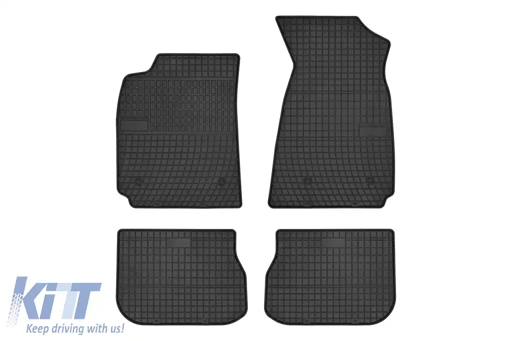 Mochete din cauciuc specifice, potrivite pentru Audi A4 B5 1994-2001, set de 4 piese, culoare neagră din seria Frogum El Toro