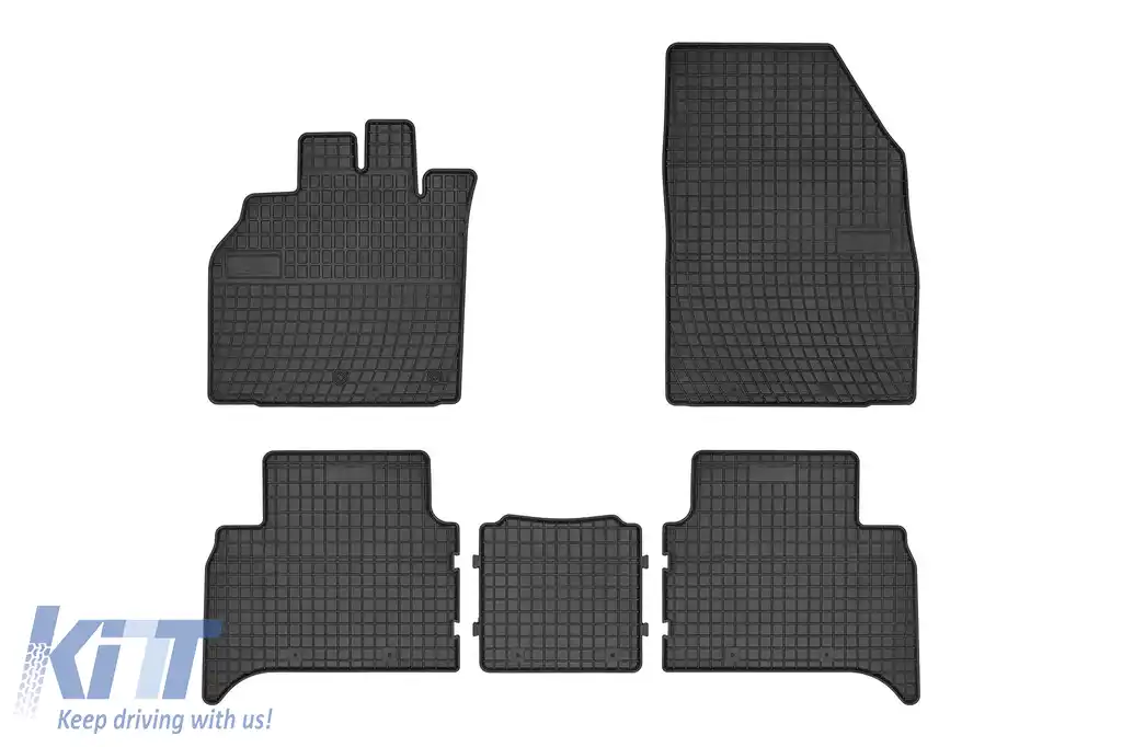 Mochete din cauciuc specifice, potrivite pentru seria Frogum El Toro pentru Renault Scenic 2003-2009, Scenic 2009-2016, set de 4 piese, culoare neagră