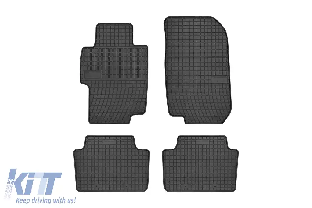 Mochete din cauciuc specifice, potrivite pentru Honda Accord 2002-2008, set de 4 piese, culoare neagră din seria Frogum El Toro