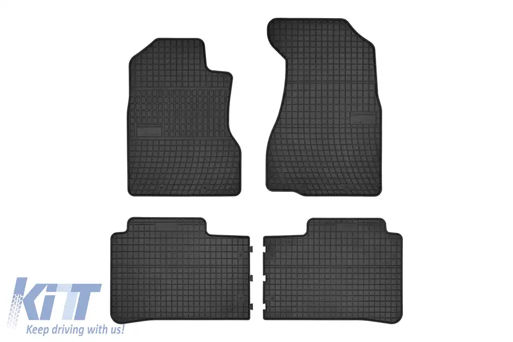 Mochete din cauciuc specifice, potrivite pentru Honda CR-V 2002-2006, set de 4 piese, culoare neagră din seria Frogum El Toro