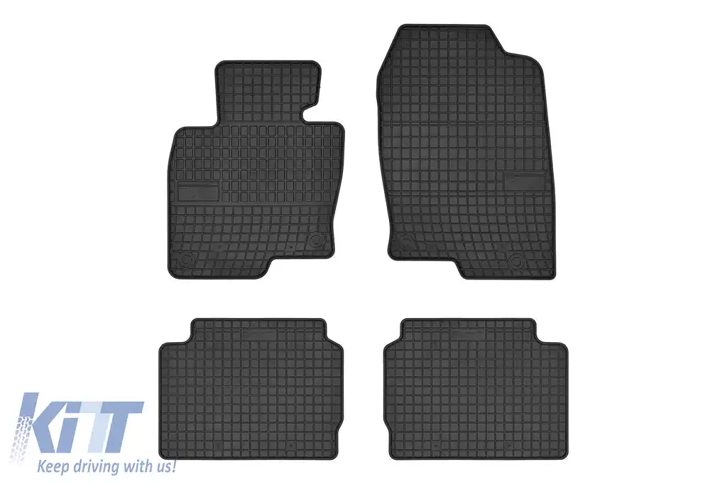 Mochete din cauciuc specifice, potrivite pentru Mazda CX-5 după 2017, set de 4 piese, culoare neagră