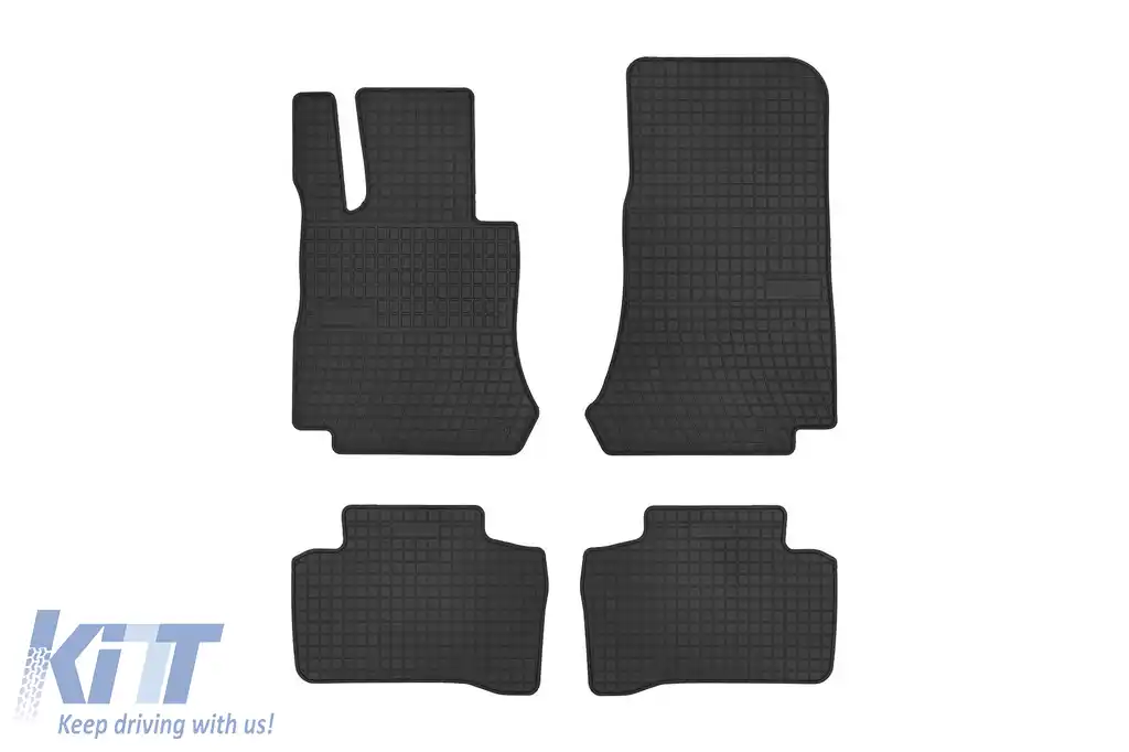 Mochete din cauciuc specifice, potrivite pentru Mercedes GLC X253 după 2015, set de 4 piese, culoare neagră