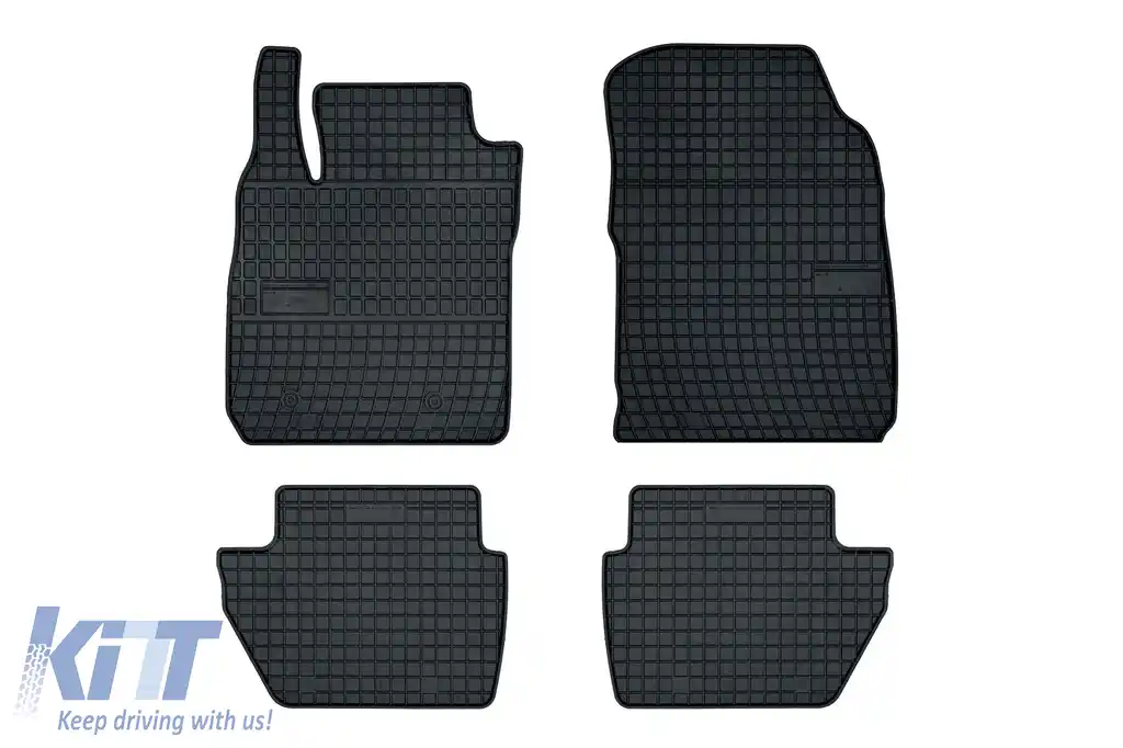 Mochete din cauciuc specifice, potrivite pentru seria Frogum El Toro pentru Ford Ecosport după 2017, set de 4 piese, culoare neagră