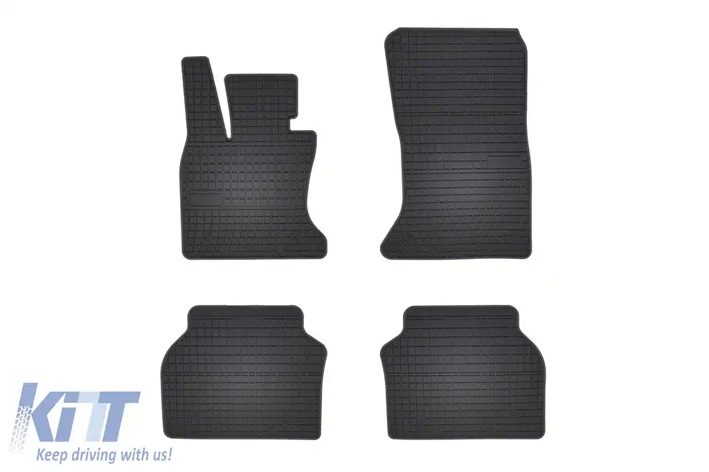 Mochete din cauciuc specifice, potrivite pentru BMW Seria 5 GT F07 2008-2017, set de 4 piese, culoare neagră