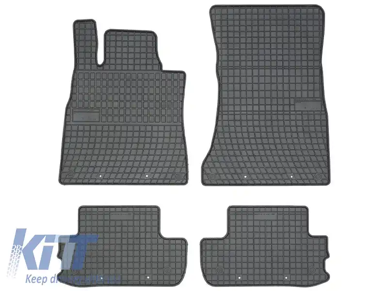 Mochete din cauciuc specifice, potrivite pentru seria Frogum El Toro pentru Mercedes S-Class C217 coupe după 2013, set de 4 piese, culoare neagră