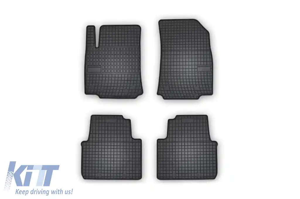 Mochete din cauciuc specifice, potrivite pentru Toyota Rav4 după 2019, set de 4 piese, culoare neagră