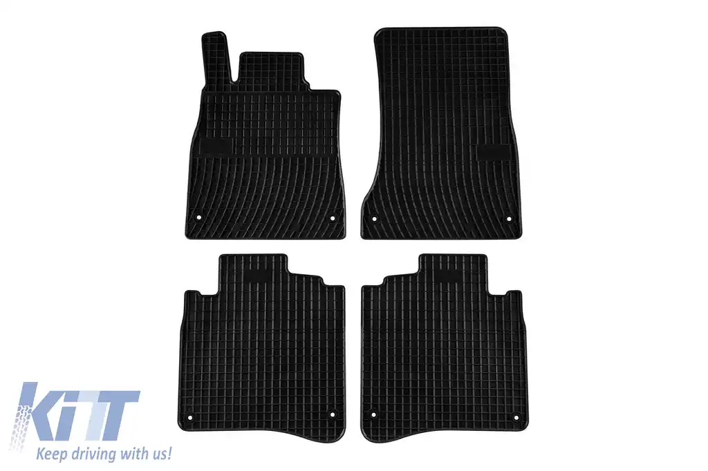 Mochete din cauciuc specifice, potrivite pentru seria Frogum El Toro pentru Mercedes S class W222 2013-2020 350 Long, 4-Matic, set de 4 piese, culoare neagră