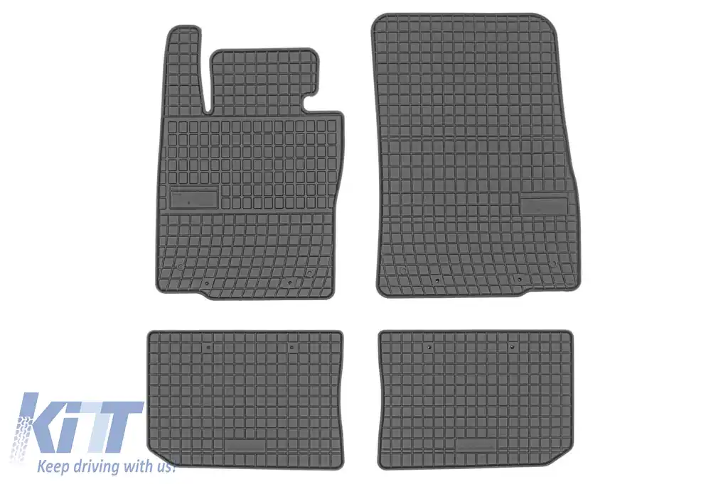 Mochete din cauciuc specifice, potrivite pentru seria Frogum El Toro pentru Mini Countryman R60 2010-2016, set de 4 piese, culoare neagră