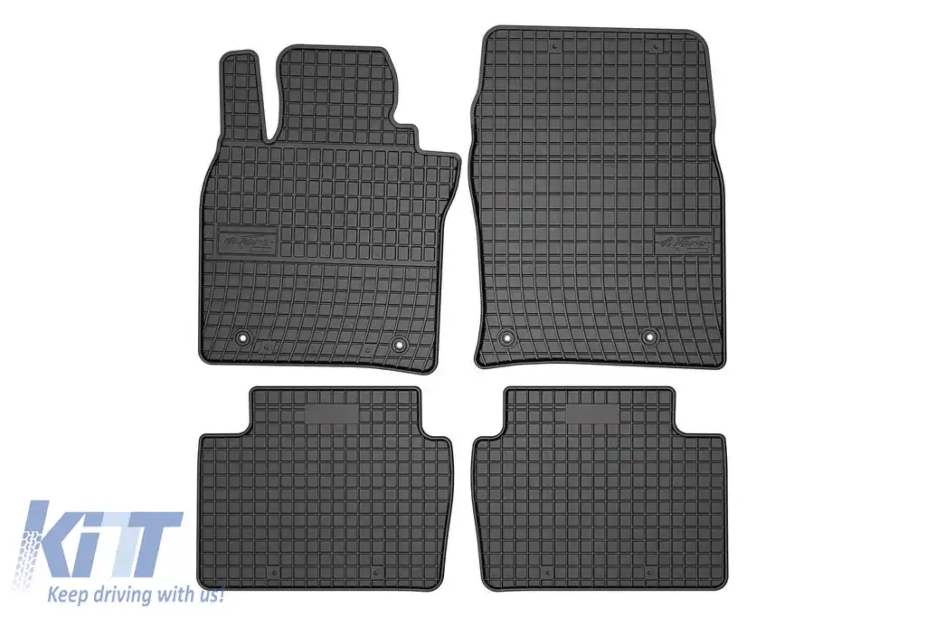 Mochete din cauciuc specifice, potrivite pentru Mazda CX-30 după 2019, set de 4 piese, culoare neagră