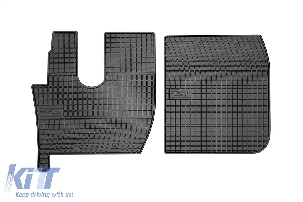 Mochete din cauciuc specifice, potrivite pentru seria Frogum El Toro pentru Ford F-Max după 2018, set de 2 piese, culoare neagră